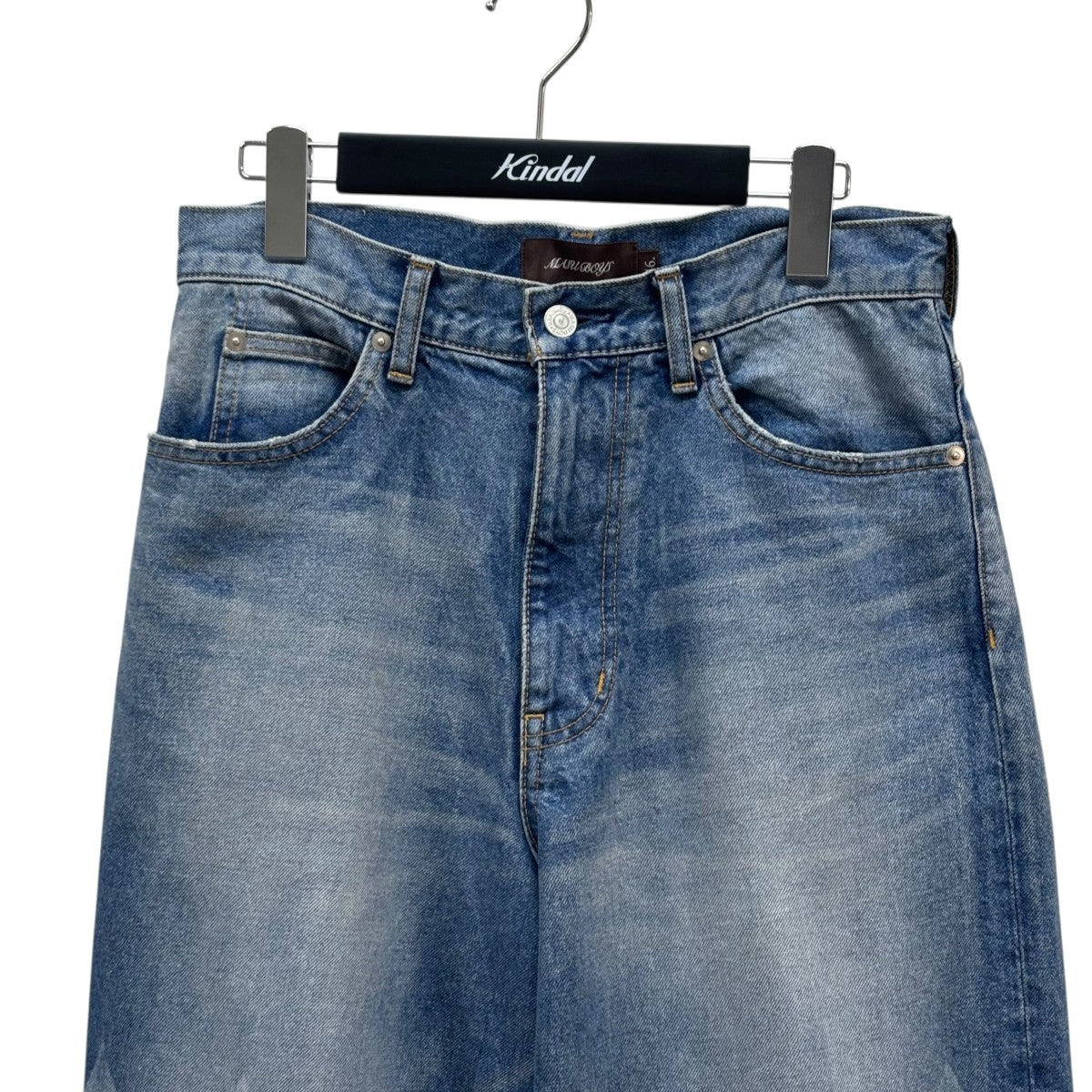 パンツ MASU MB BAGGY JEANS DIAMOND 25aw 42 MASU MB BAGGY JEANS DIAMOND （Indigo） - Osaka / Kyoto, Ship
