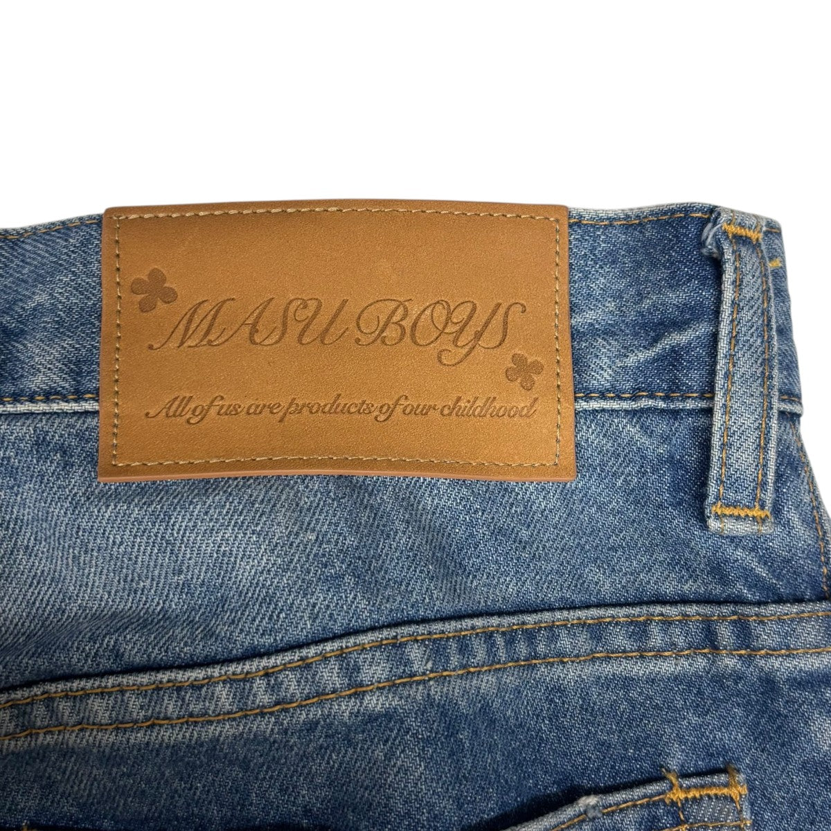MASU(エムエーエスユー) MB BAGGY JEANS DIAMONDデニムパンツ