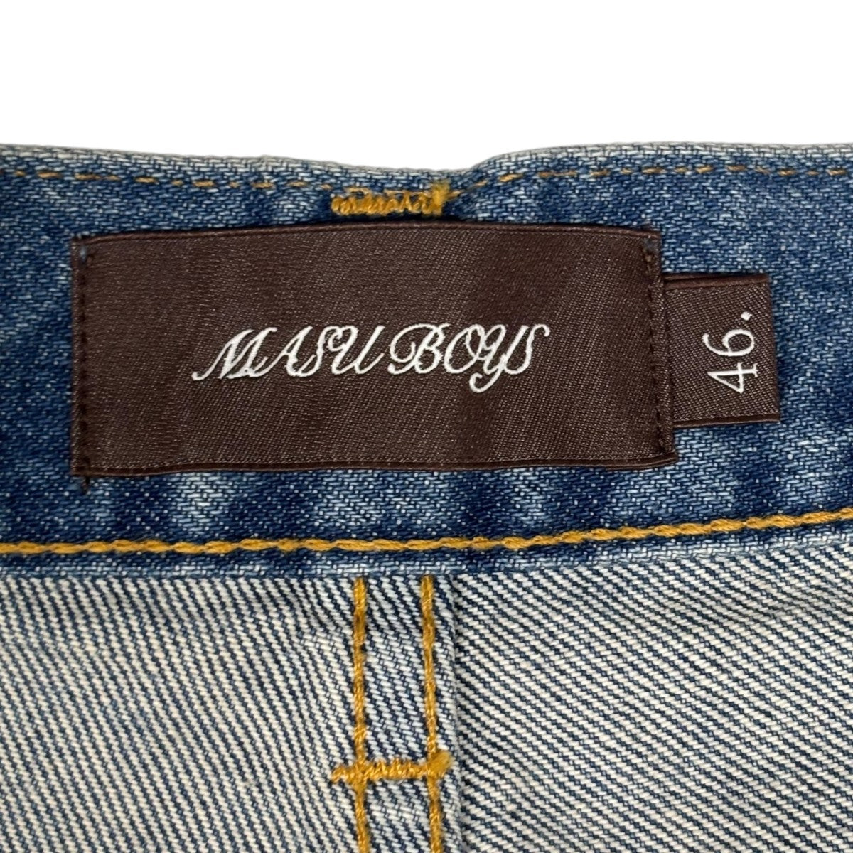 パンツ masu 25aw MB BAGGY JEANS DIAMOND 44 MASU/エムエーエスユー/MB BAGGY JEANS DIAMOND/ B25F9PL003