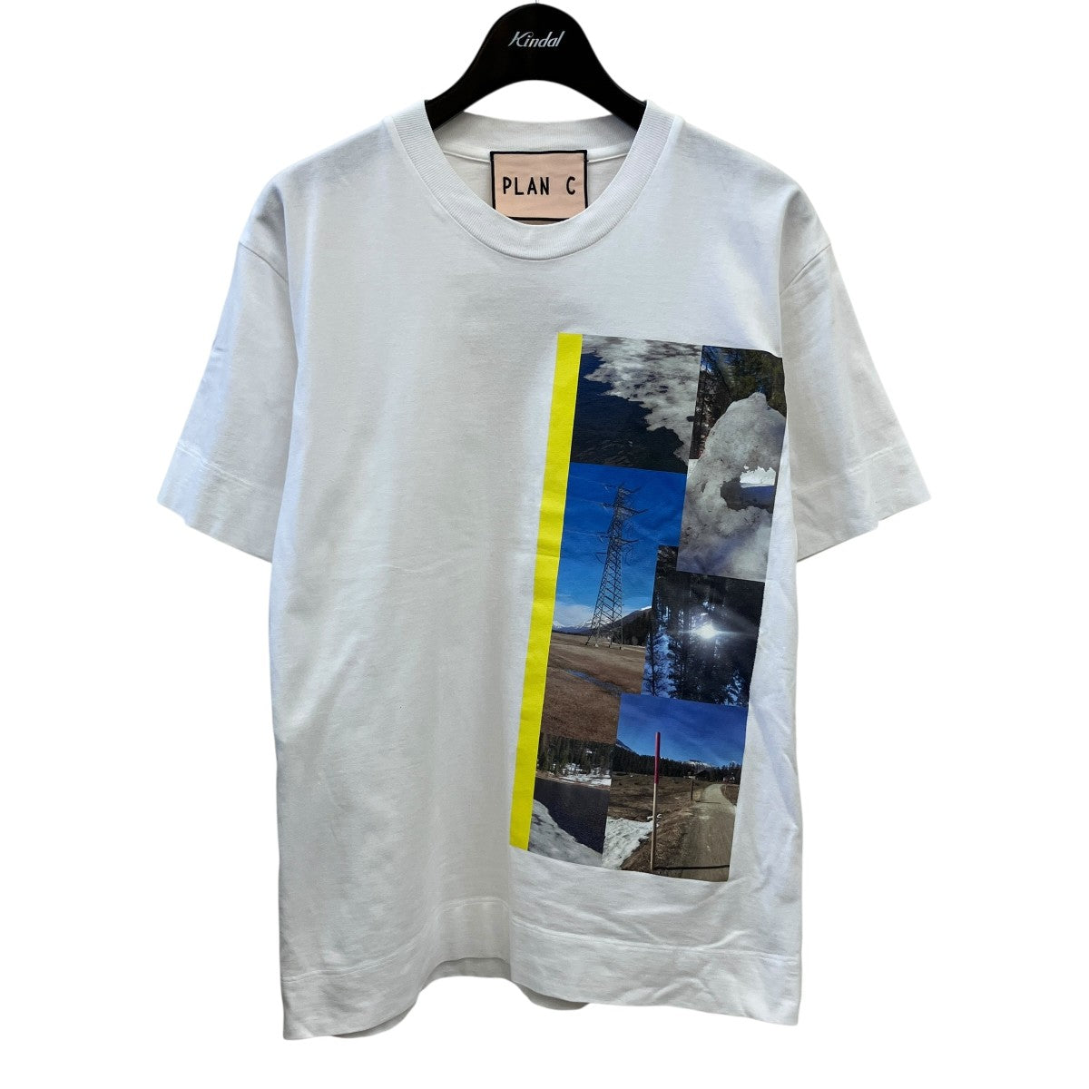 ORANGE SMOKE半袖TシャツTHCJA1S71TJ002