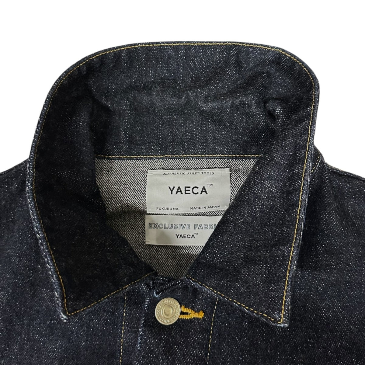 YAECA(ヤエカ) DENIM JACKETデニムジャケット18-14W 18-14W