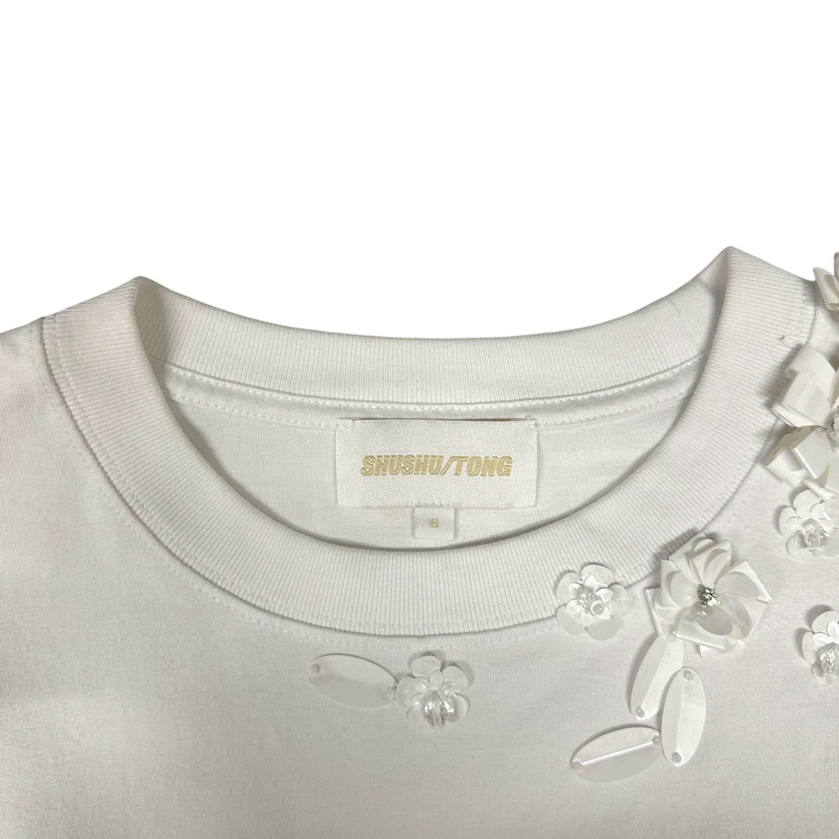 SHUSHU TONG シュシュトン tシャツ サイズ6 中古・古着通販】SHUSHU/TONG (シュシュトング) 3D short T