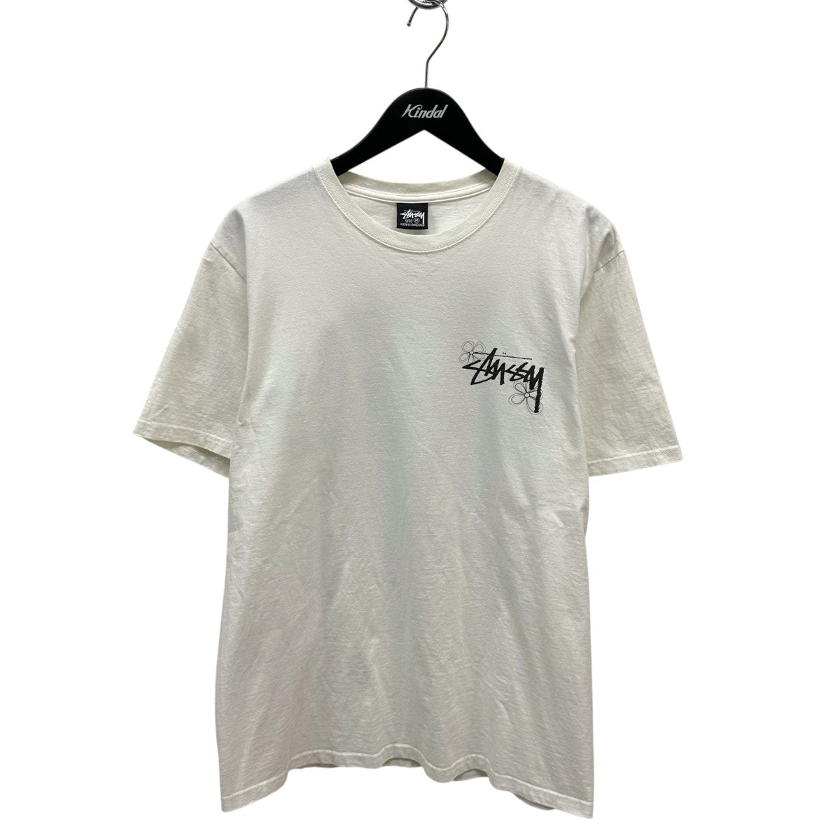 【即完品】STUSSY ヘビーウエイト半袖トレーナー未使用品 stussy(ステューシー) 半袖Tシャツ ホワイト サイズ M｜【公式