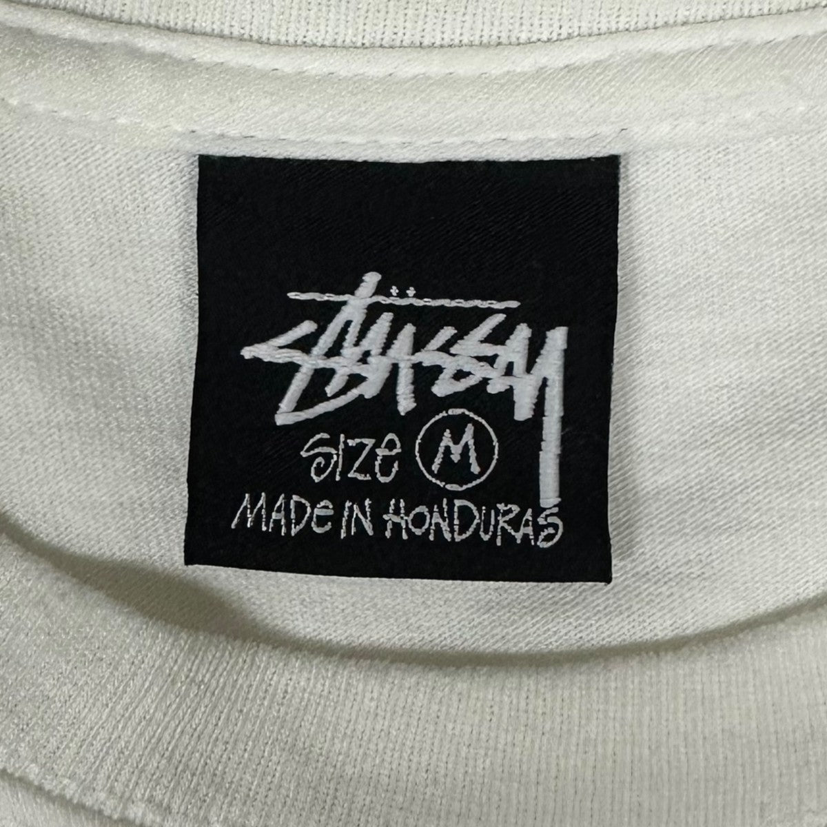 STUSSY ステューシー半袖シャツ パイル生地XL白 stussy(ステューシー) 半袖Tシャツ3903648 3903648 ホワイト