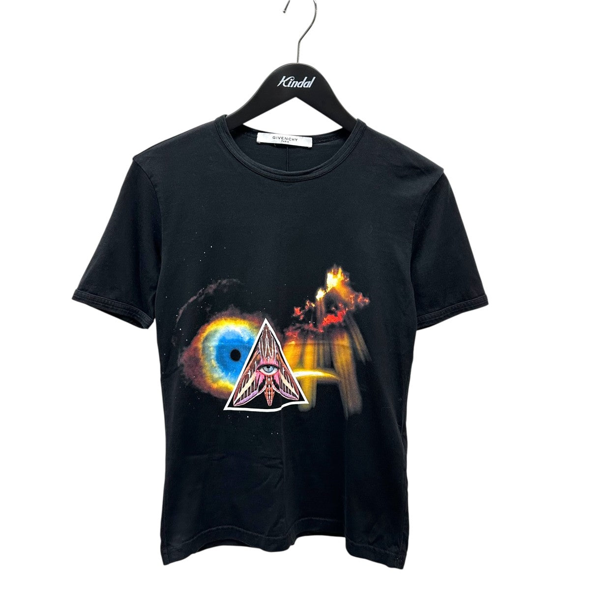 【未使用】ジバンシィ シースルー ロゴTシャツ GIVENCHY ジバンシィ Tシャツ BM716G3YCD レディース 半袖