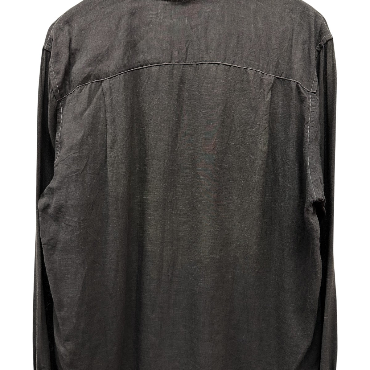 ENCOMING Open Collar Shirt長袖シャツSS24-OPSH 古着・中古-5枚目のアイテム画像