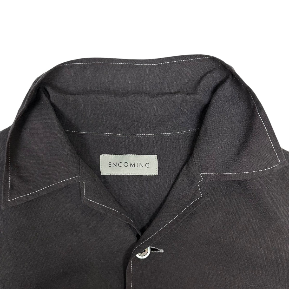 ENCOMING Open Collar Shirt長袖シャツSS24-OPSH 古着・中古-7枚目のアイテム画像
