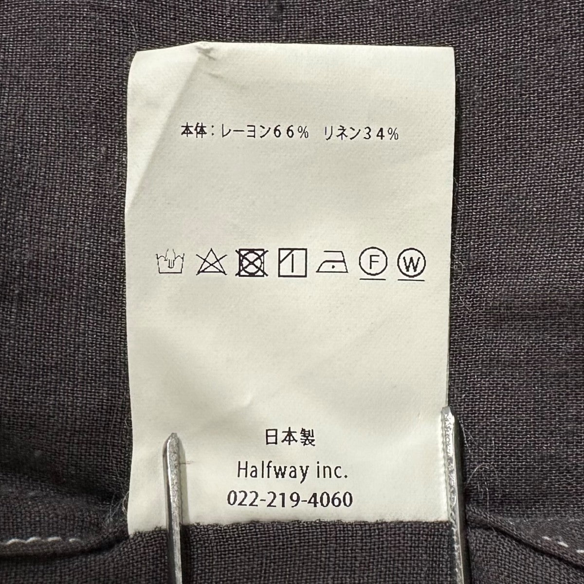 ENCOMING Open Collar Shirt長袖シャツSS24-OPSH 古着・中古-9枚目のアイテム画像