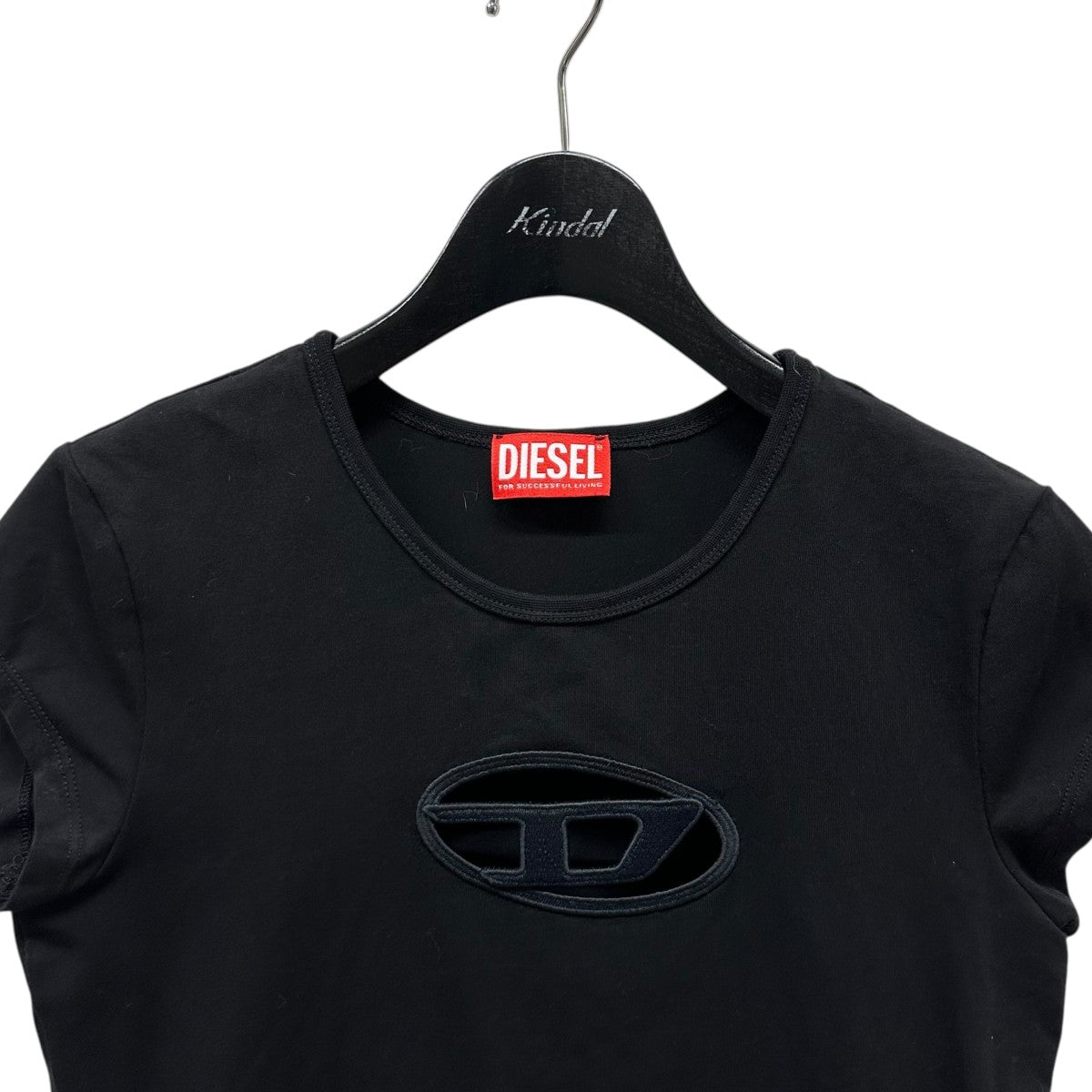 新品 試着のみ DIESEL ダークグレー 半袖Tシャツ 訳あり定価36300円 DIESEL(ディーゼル) T-ANGIE半袖カットソーA06268 A06268