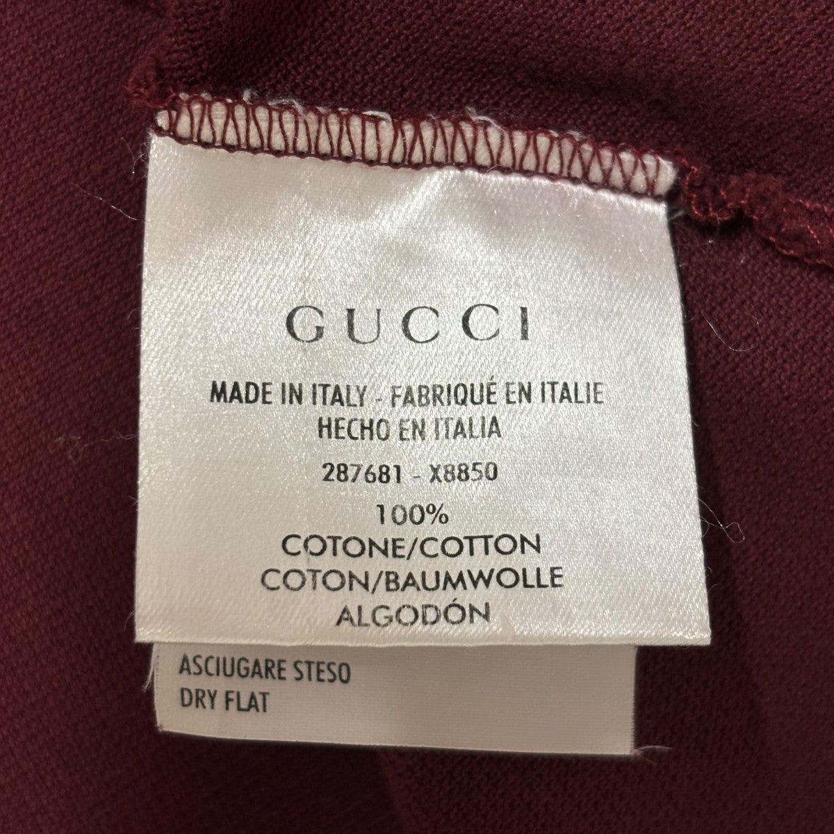 GUCCI ポロシャツ 古着・中古-8枚目のアイテム画像