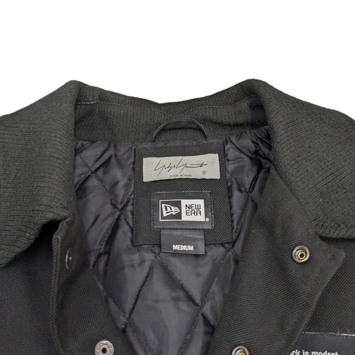 YOHJI YAMAMOTO×New Era 中綿ジャケットHE-Y90-513 HE-Y90-513