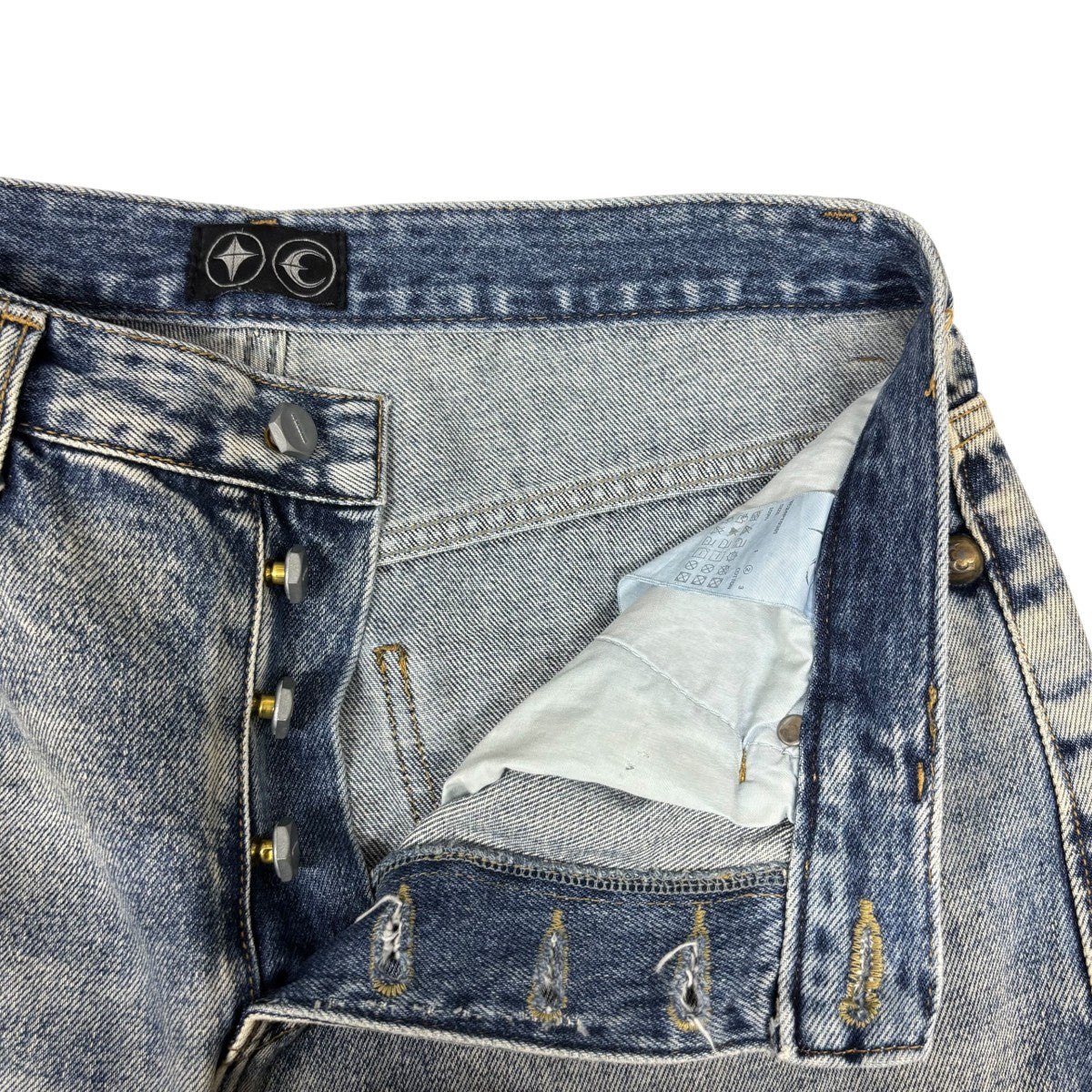 THUG CLUB(サグクラブ) DOUBLE KNEE DAMAGE SHORTSハーフパンツ