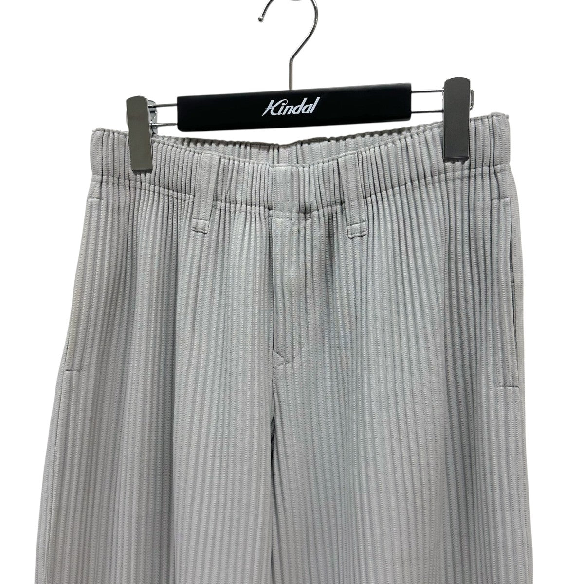 55　　イッセイミヤケ　パンツ　グレー HOMME PLISSE ISSEY MIYAKE(イッセイミヤケオムプリッセ
