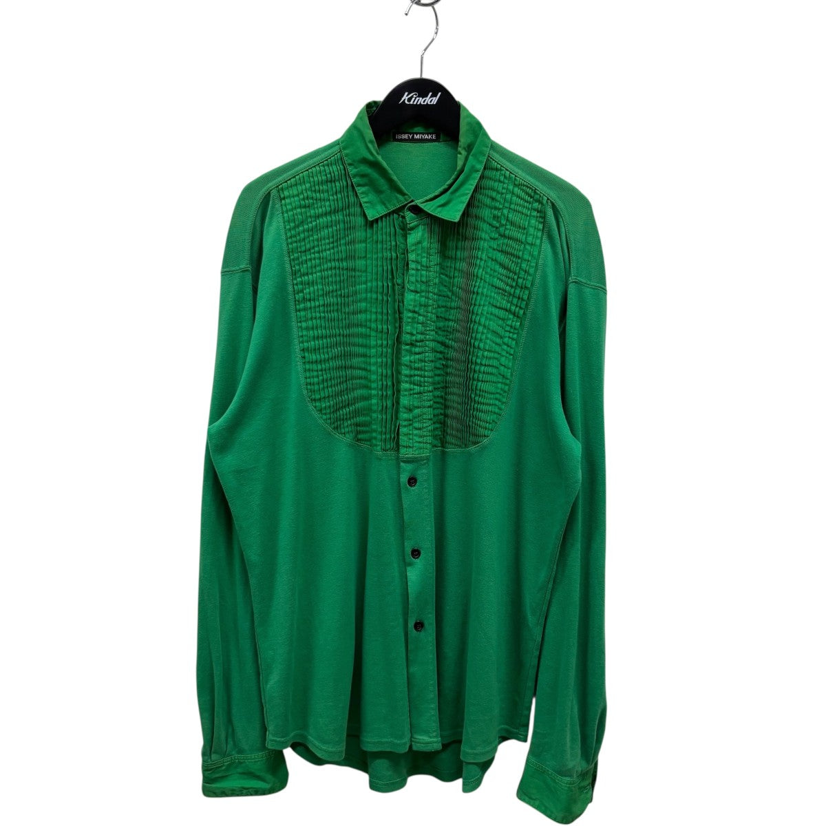 【希少】HAI ワコール イッセイミヤケ コラボ スタジャン 緑 ISSEY MIYAKE(イッセイミヤケ) 長袖シャツME71JL419 ME71JL419