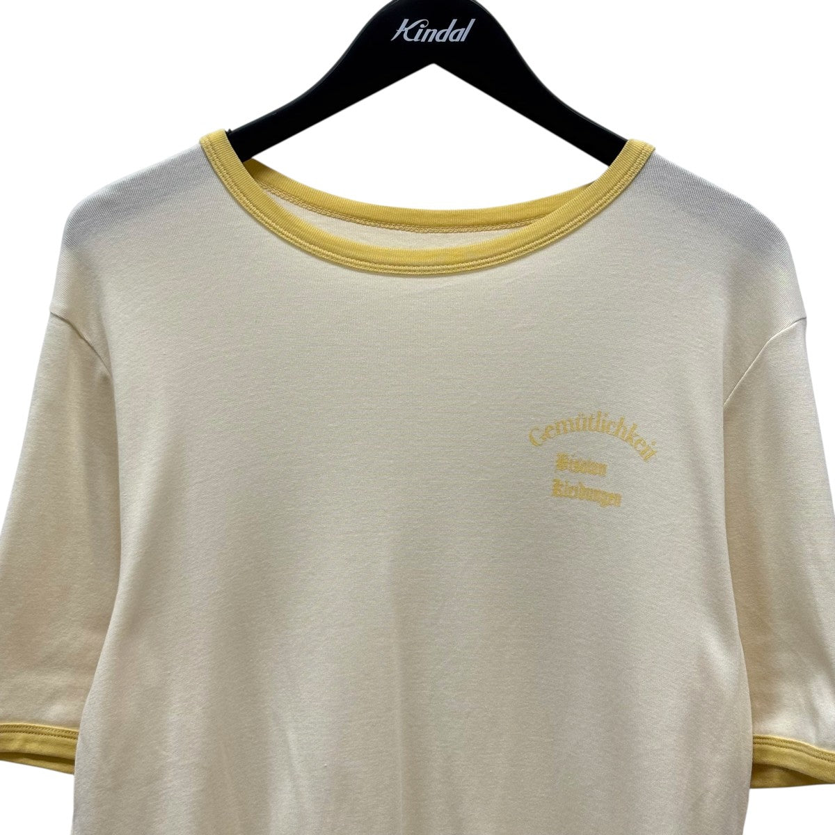 BISOWN (ビソウン) / TRIM TEE WHITE x BROWN BISOWN / trim TEE – Chum!