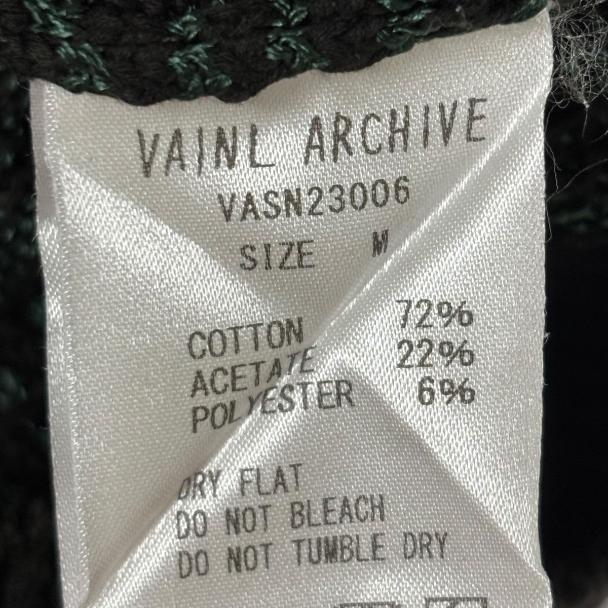 VAINL ARCHIVE(ヴァイナルアーカイブ) ニットカーディガンVASN23006