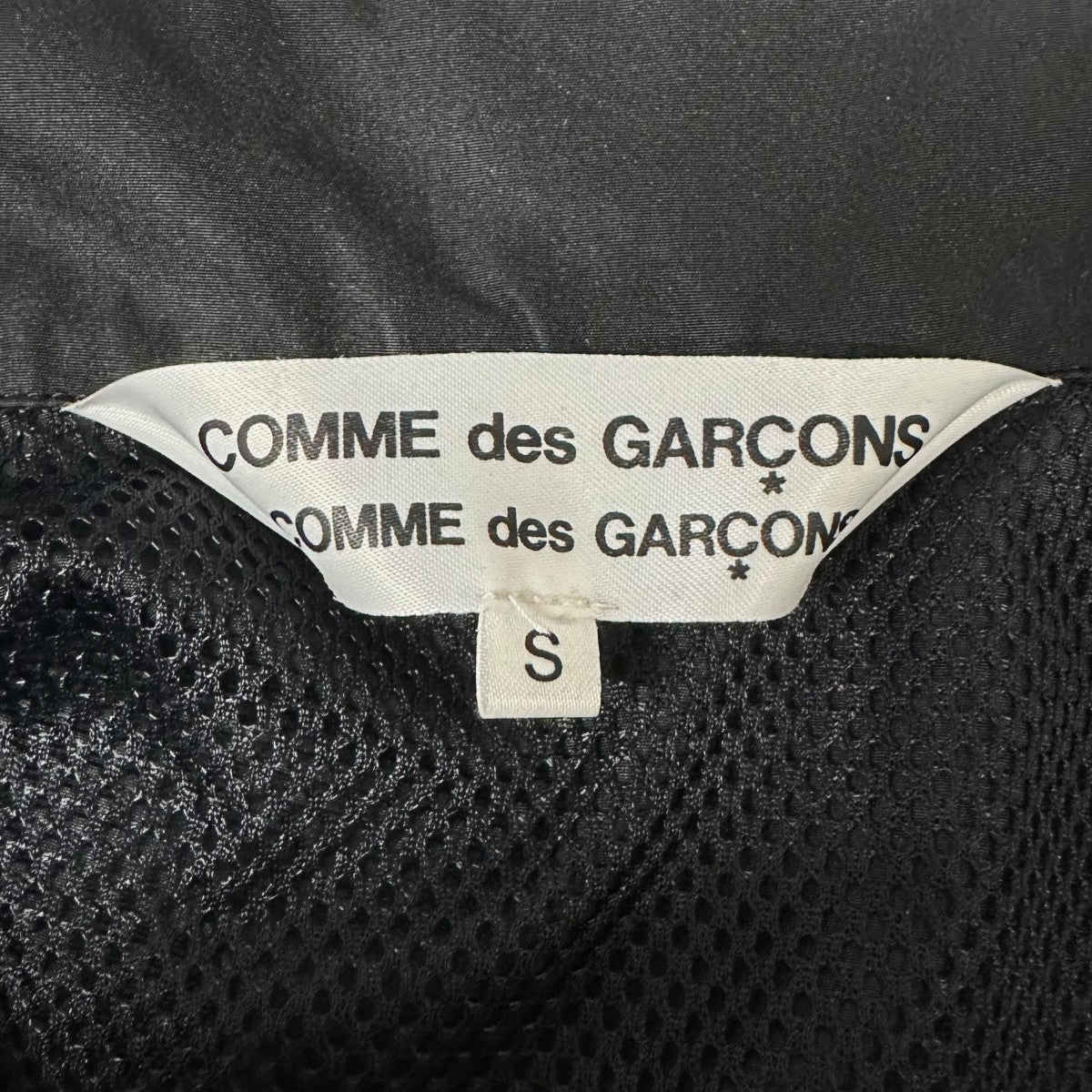 COMME des GARÇONS SHIRT ジップジャケット ブラック S COMME des GARCONS ジップシャツ