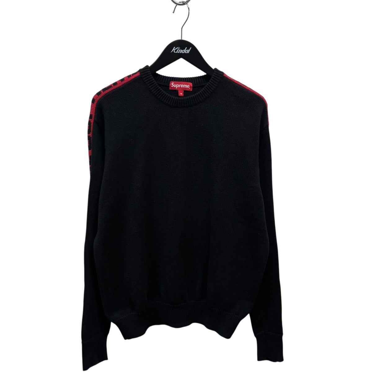 Supreme(シュプリーム) SLEEVE STRIPE SWEATERセーター ブラック