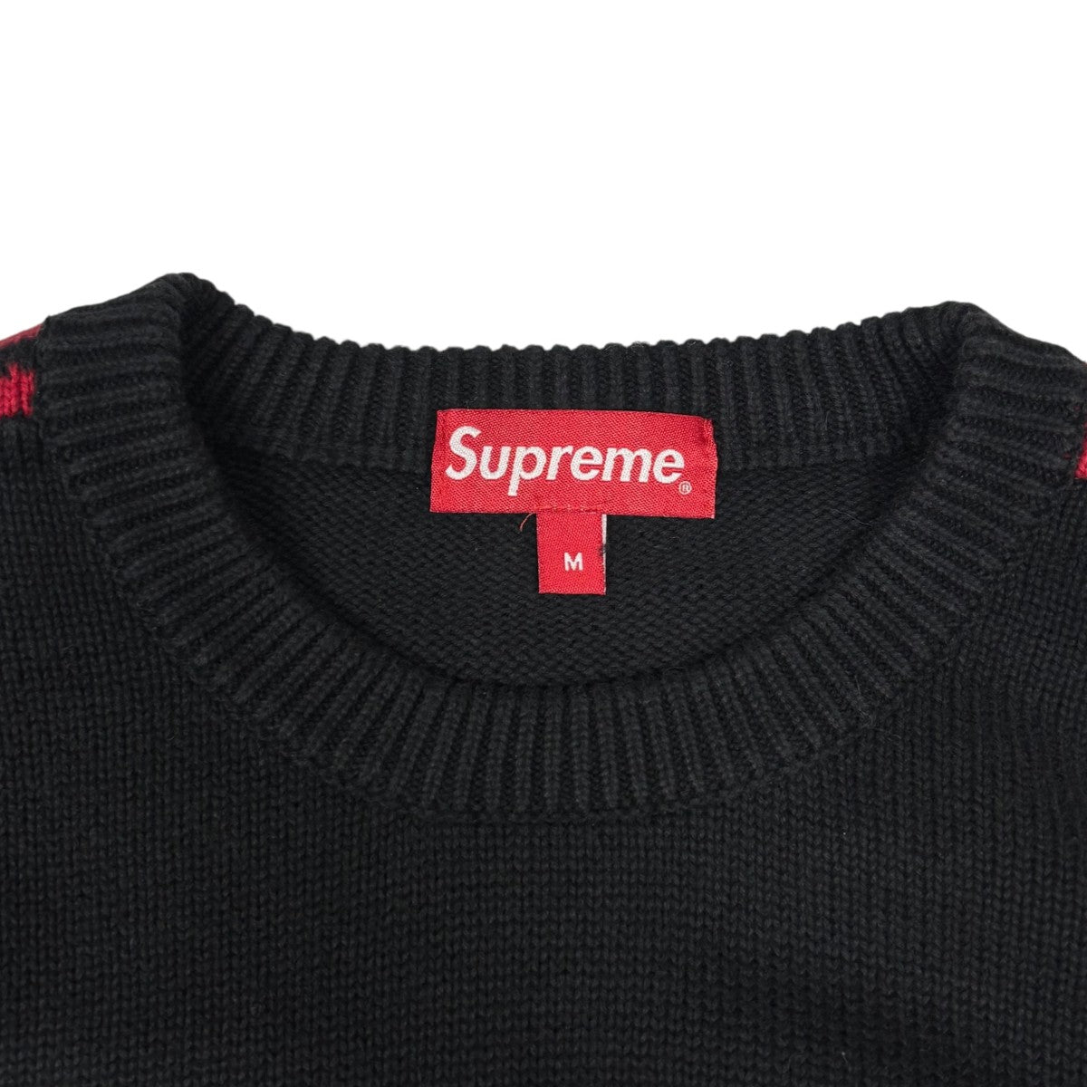 Supreme(シュプリーム) SLEEVE STRIPE SWEATERセーター ブラック