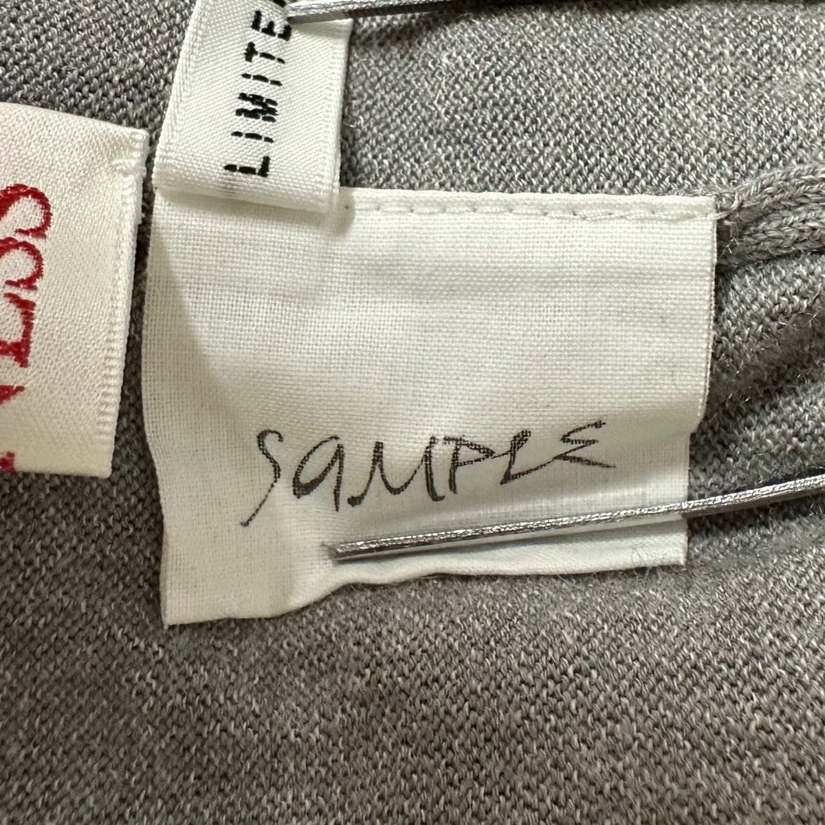 NICENESS(ナイスネス) sample品 ジップアップジャケット グレー