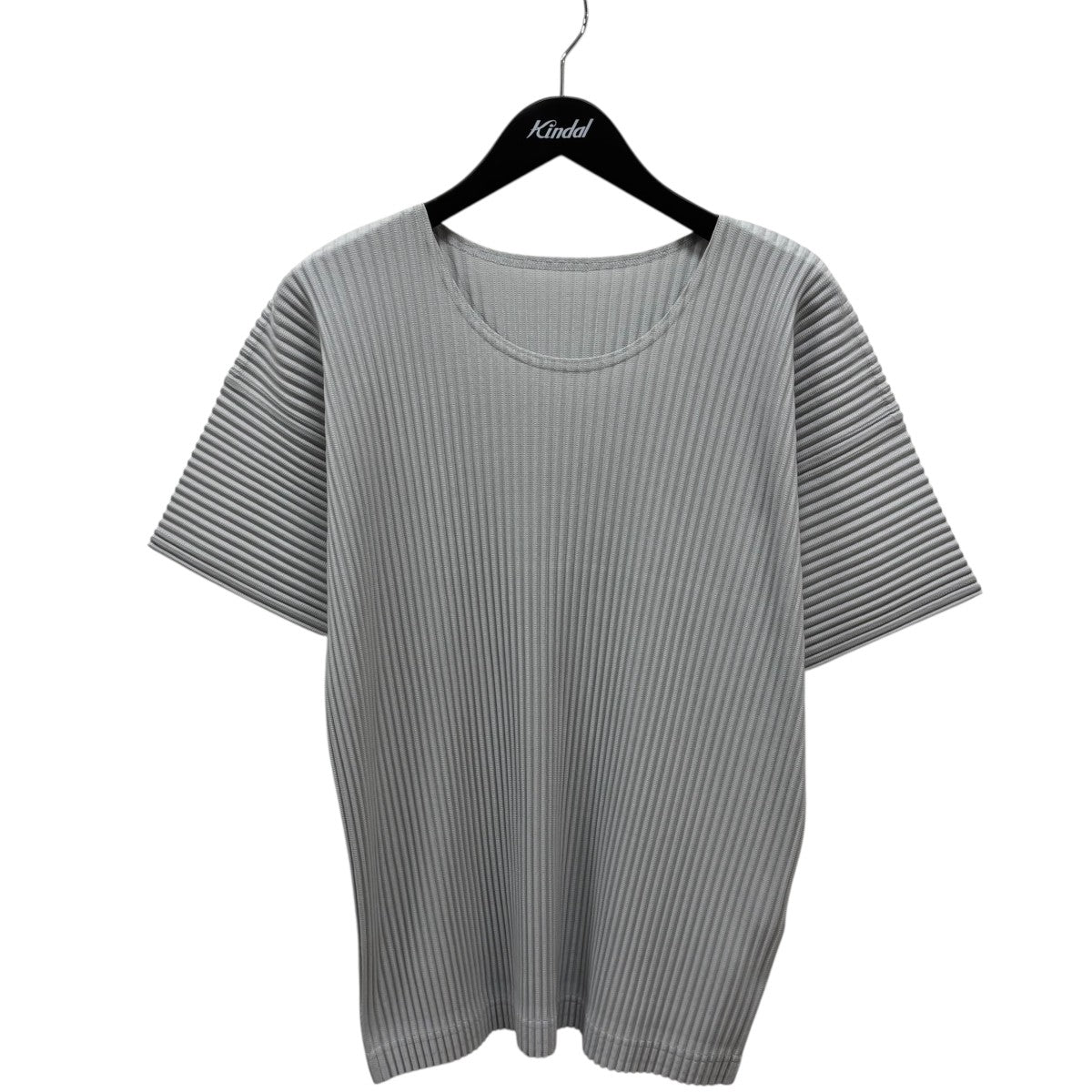 HOMME PLISSE ISSEY MIYAKE BASICSプリーツカットソーHP55JK4420 古着・中古-1枚目のアイテム画像