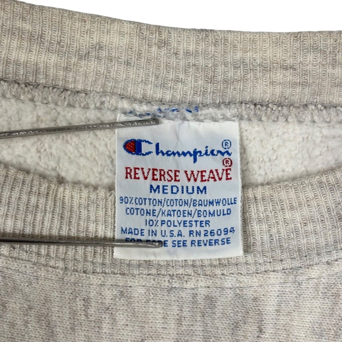Champion REVERSE WEAVE 90sUSA製ロゴスウェット 古着・中古-10枚目のアイテム画像