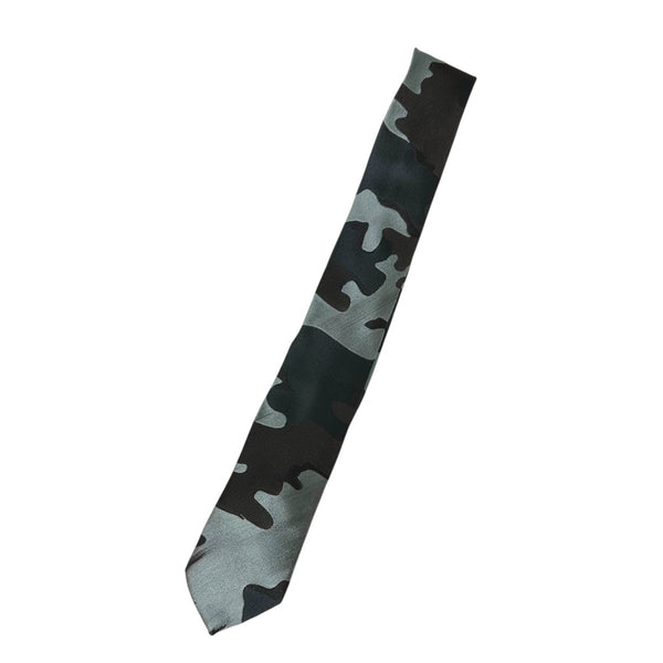 DRIES VAN NOTEN(ドリスヴァンノッテン) ネクタイ ブラウン×ブルー