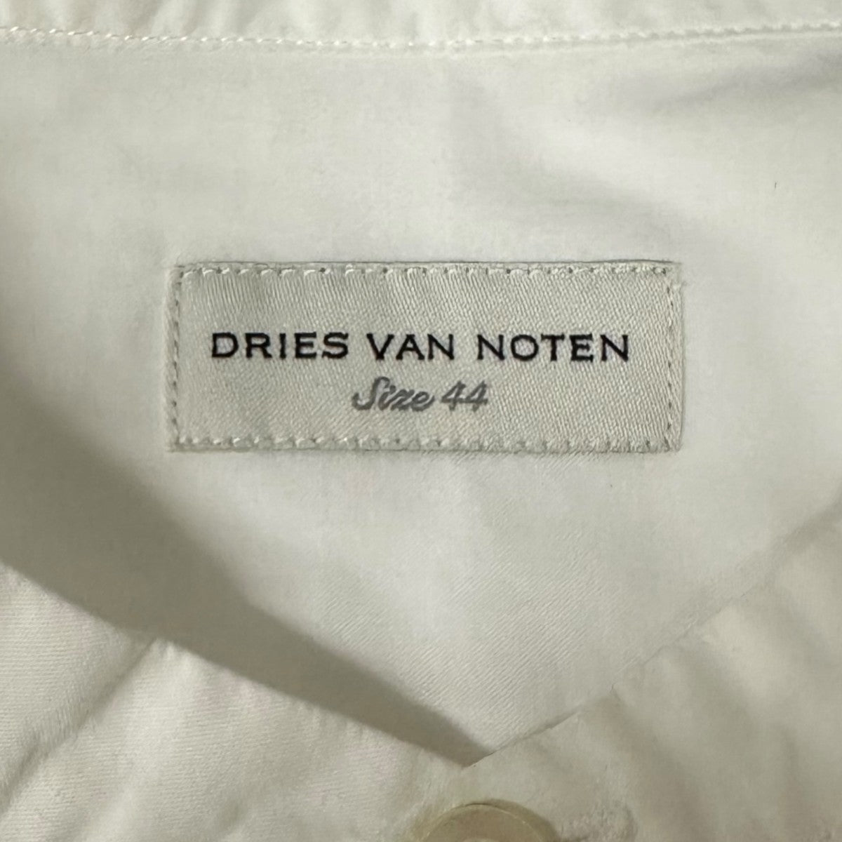 DRIES VAN NOTEN(ドリスヴァンノッテン) バンドカラーシャツ