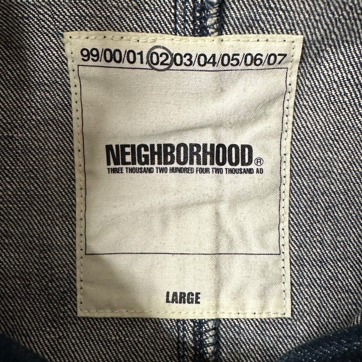 NEIGHBORHOODカバーオール【ＸＬ】ネイバーフッドWTAPS xxx NEIGHBORHOOD ネイバーフッド 20SS S.C.C./C-JKT 201XBNH-JKM03