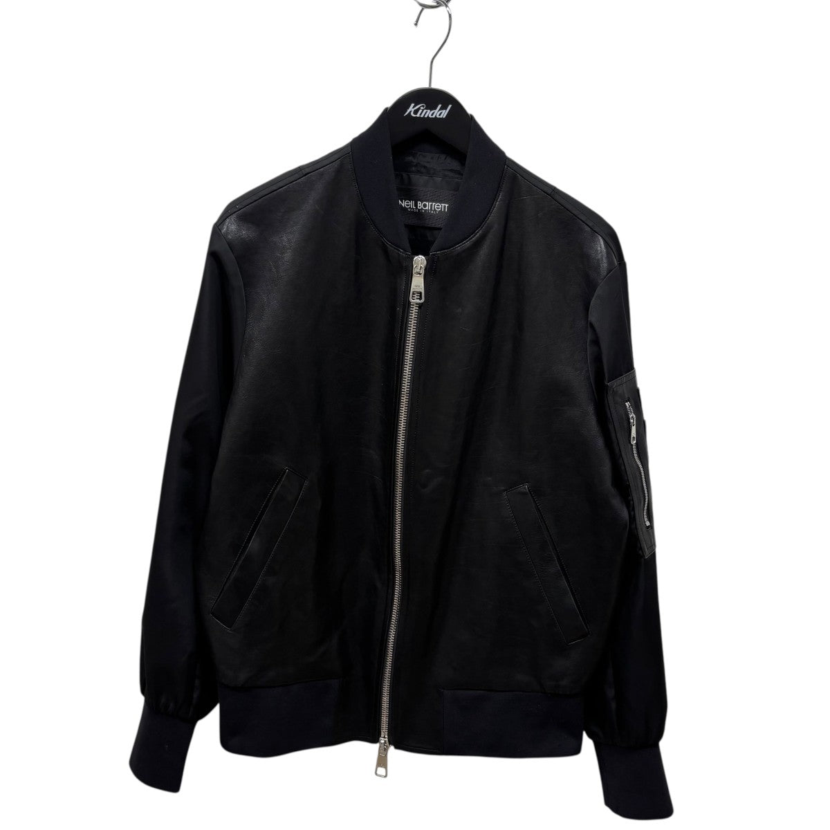 NEIL BARRETT(ニールバレット) レザーブルゾンPBSP424C L001C