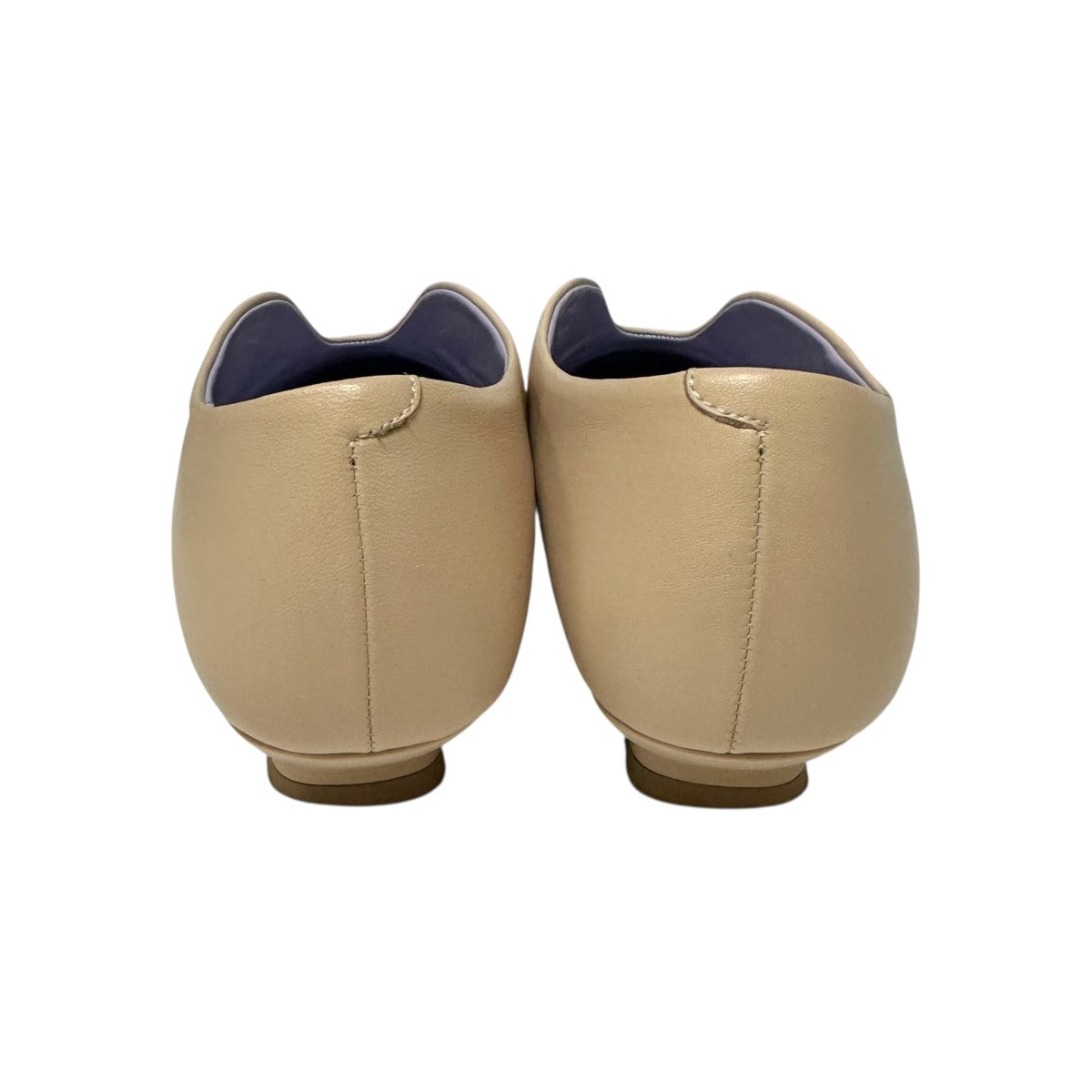 mame kurogouchi(マメクロゴウチ) 22SScurve low leather shoes