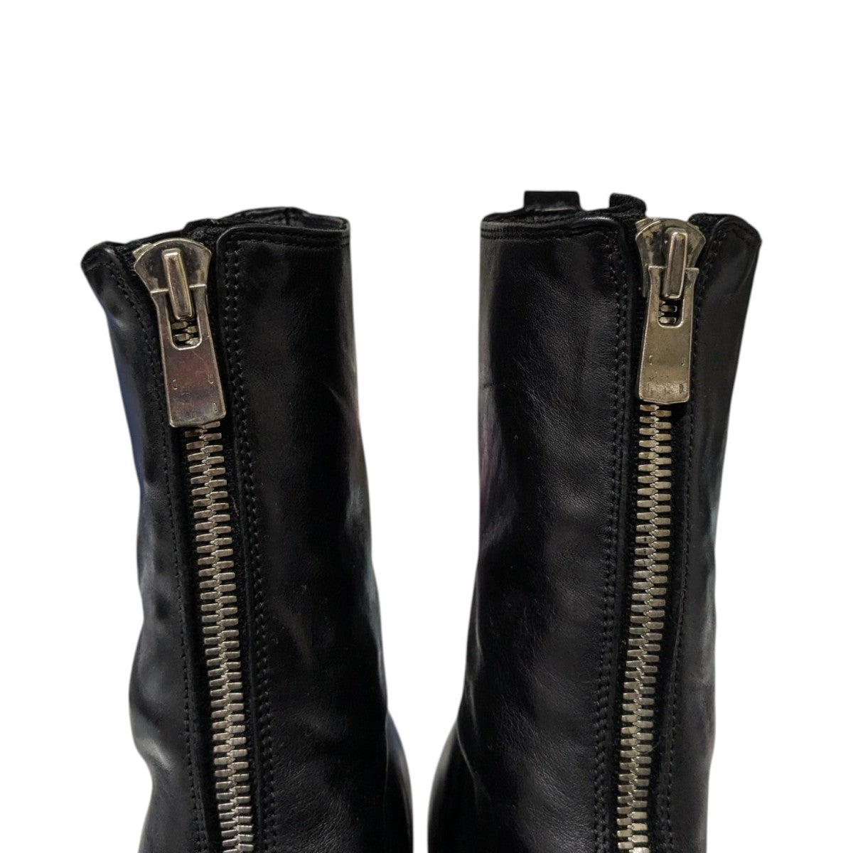 GUIDI(グイディ) 24AWPL2 Long Front Zip Boots Double Sole