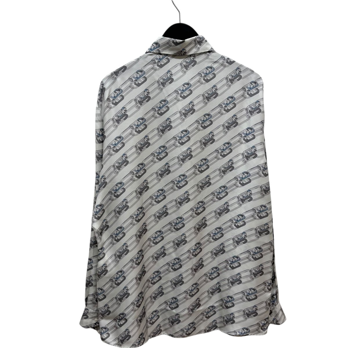 FENDI(フェンディ) チェーンプリント総柄シャツFS0585 AL2M FS0585