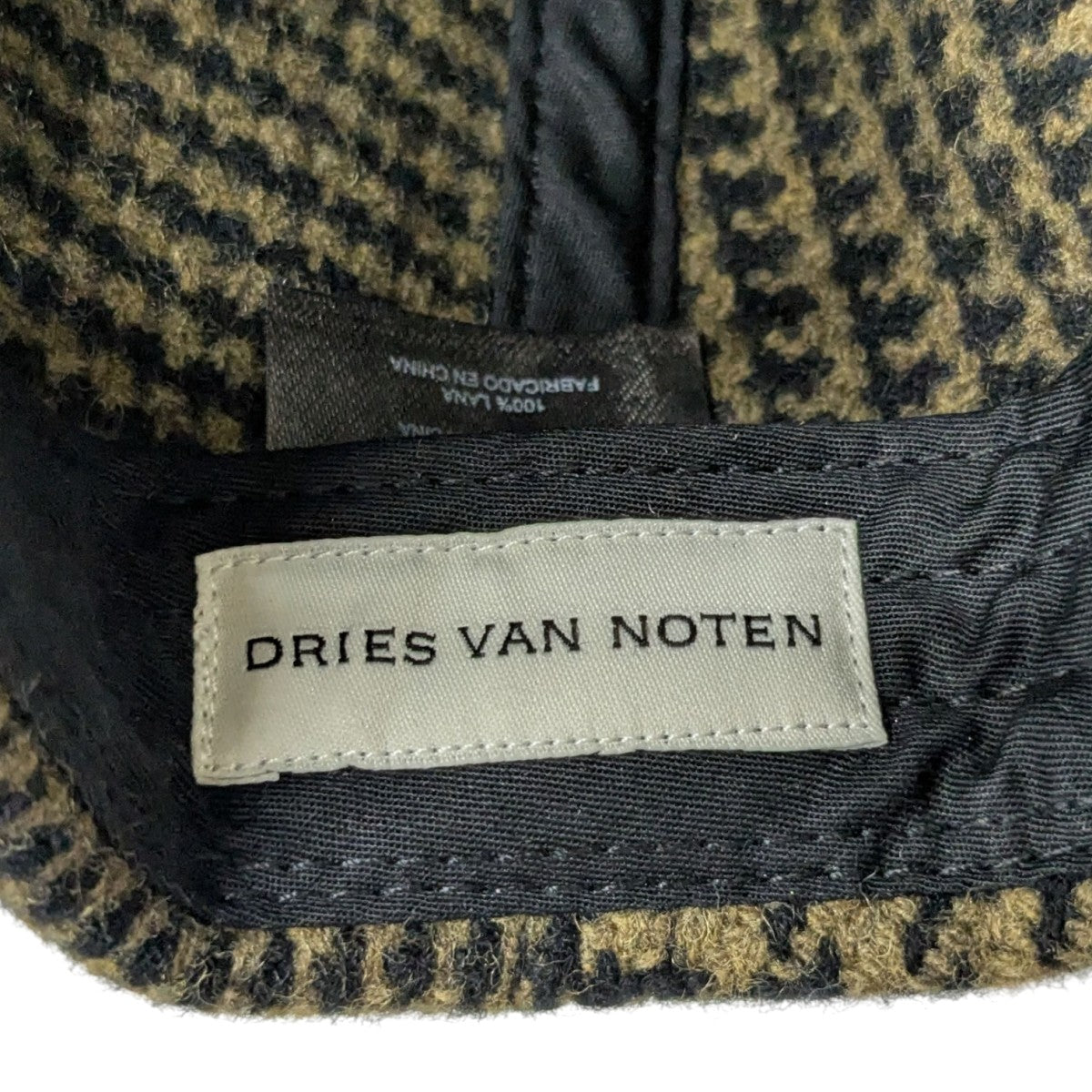 DRIES VAN NOTEN(ドリスヴァンノッテン) M．W．CAPキャップ