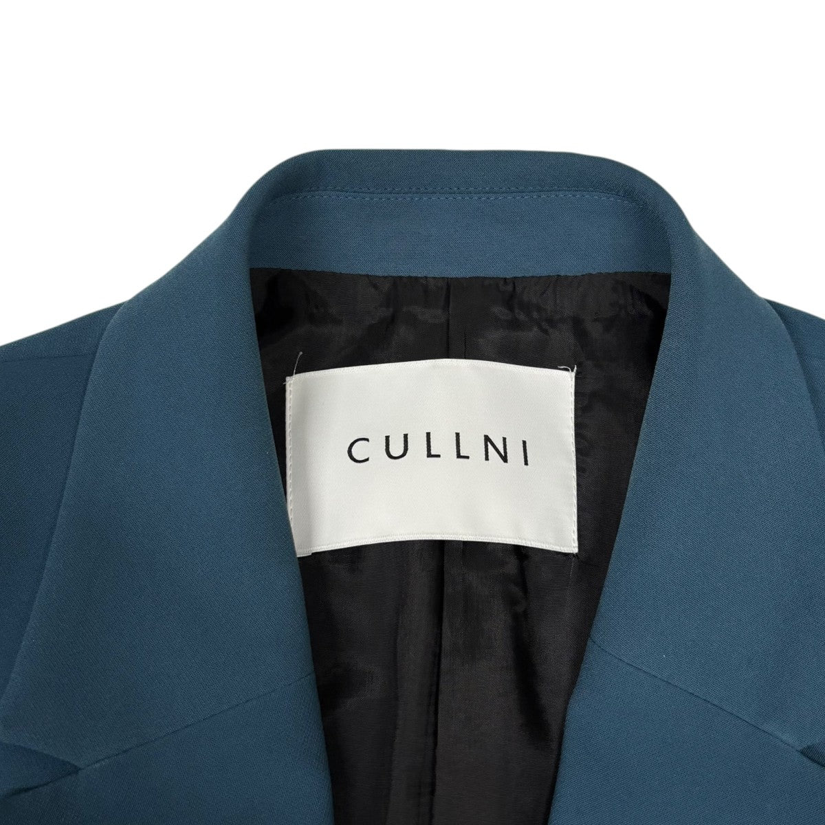CULLNI(クルニ) Double Cloth Tailored Tie Locken Jacket