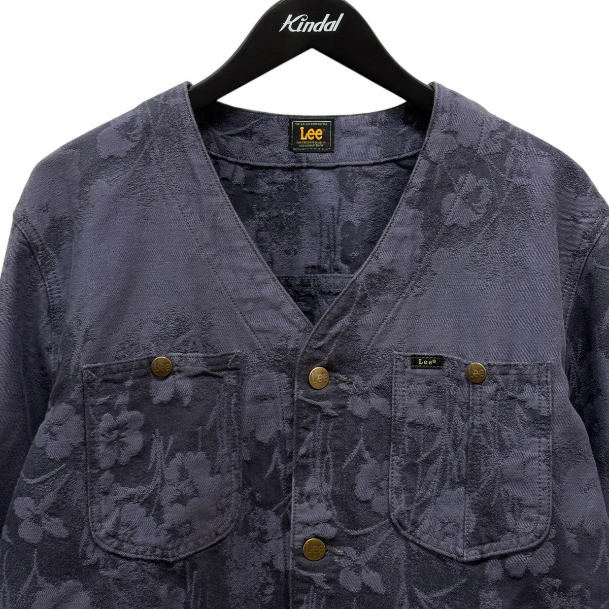 LEE×Paul Smith ジャガードノーカラーブルゾンジャケットLB0587