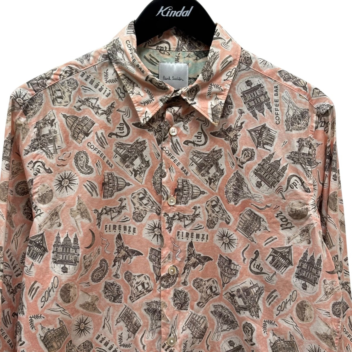 Paul Smith(ポールスミス) 25SS総柄シャツPF-WR-77646 PF-WR
