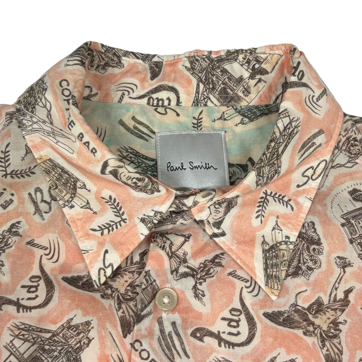 paul smith ポールスミス 総柄シャツ Paul Smith（ポールスミス）の「Paul Smith Junior / 本 総柄