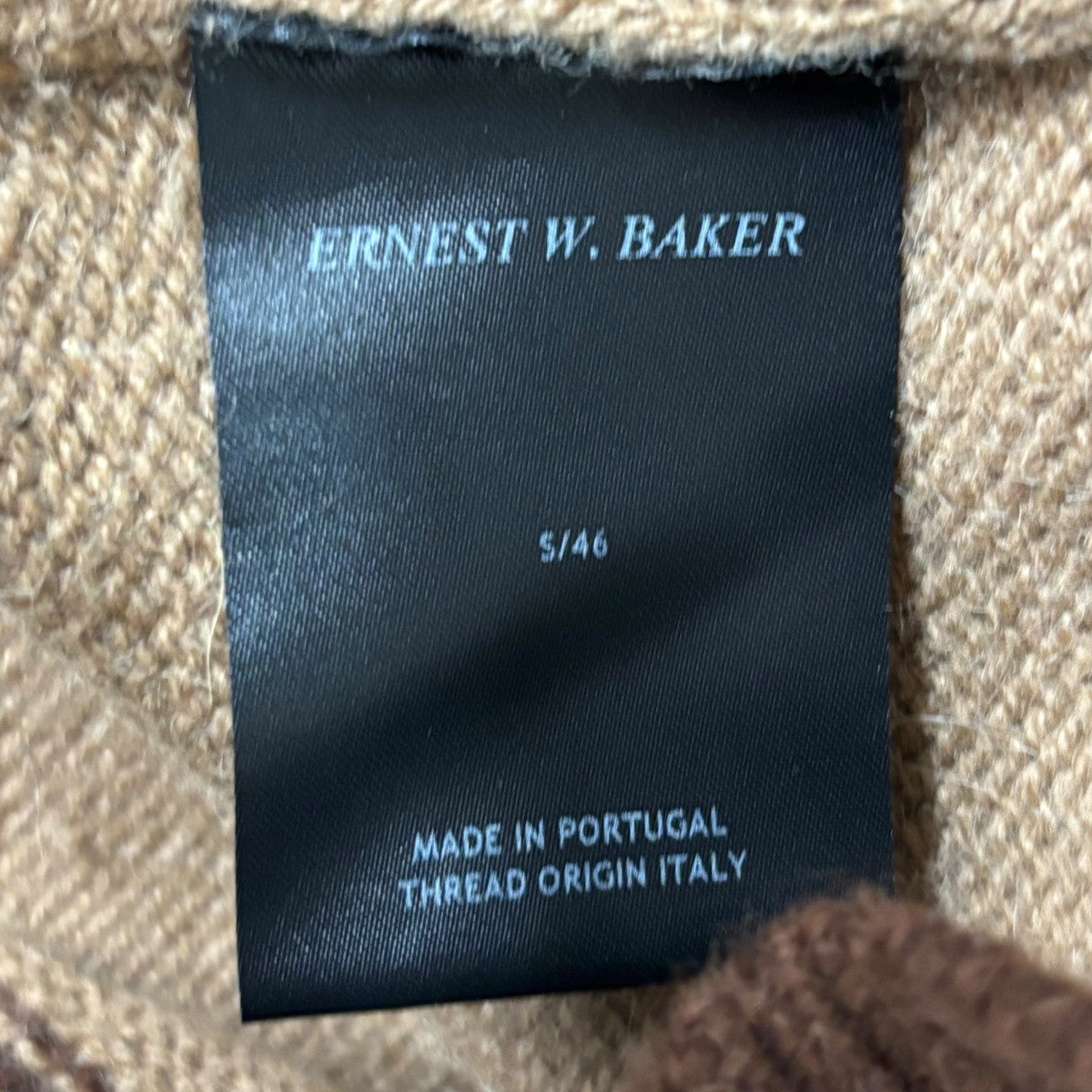 ERNEST W．BAKER(アーネスト ダブル ベイカー) ニット