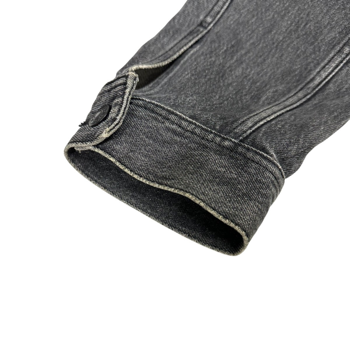 DIESEL デニムジャケット グレー/ブラック グレー（灰色）系 DIESEL(ディーゼル) デニムジャケット(メンズ