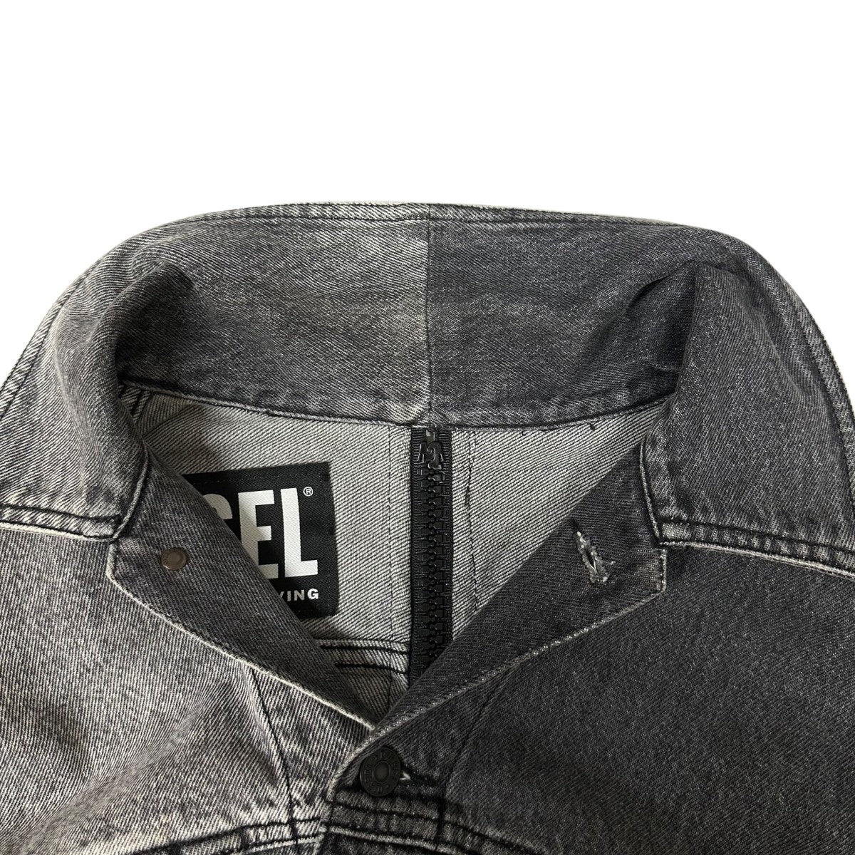 DIESEL デニムジャケット Lサイズ DIESEL(ディーゼル) 「ジャケット」デニムボアジャケット グレー