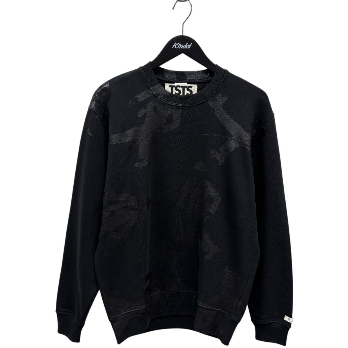 TSTS CHARLIE CHAPLIN SWEAT SHIRT BLACKスウェット23AMM0101 古着・中古-1枚目のアイテム画像