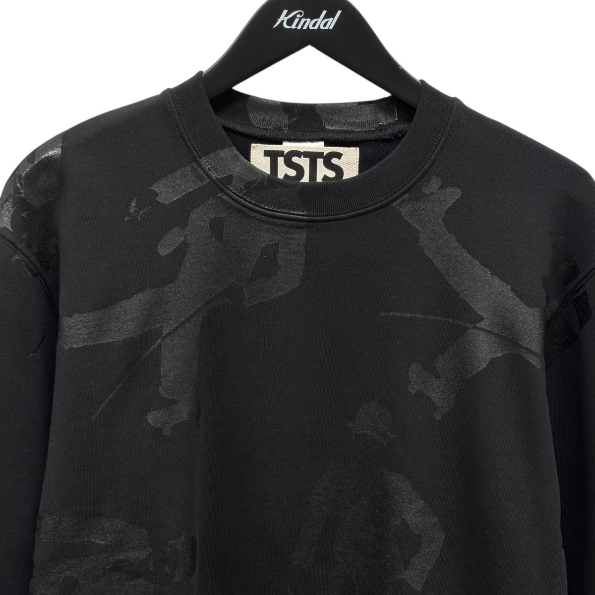 TSTS CHARLIE CHAPLIN SWEAT SHIRT BLACKスウェット23AMM0101 古着・中古-3枚目のアイテム画像