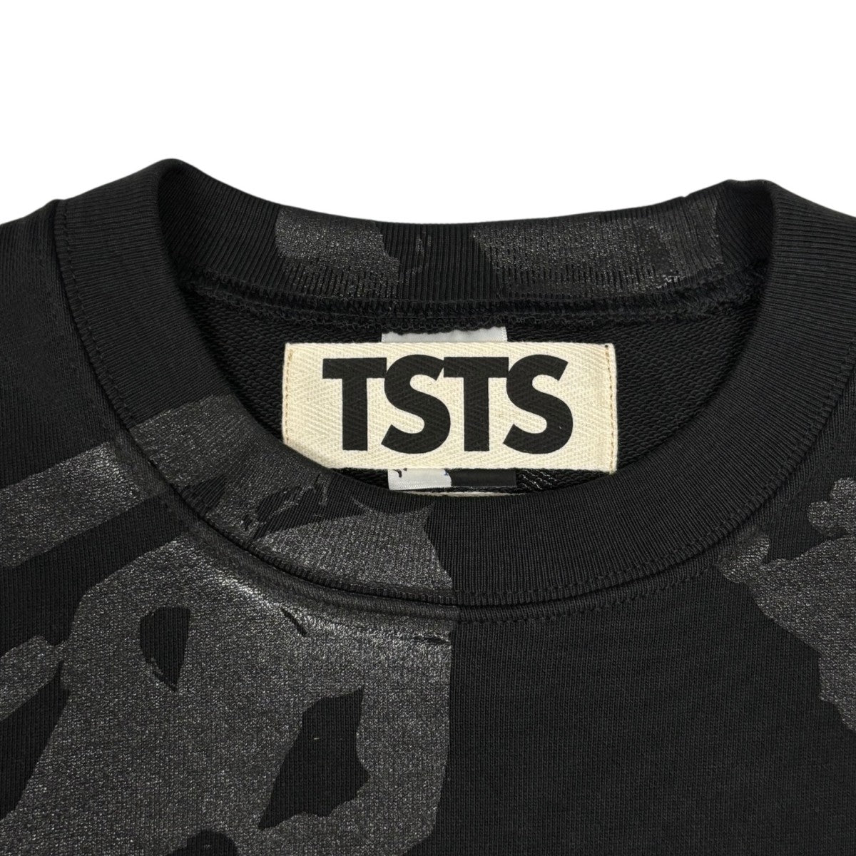 TSTS CHARLIE CHAPLIN SWEAT SHIRT BLACKスウェット23AMM0101 古着・中古-5枚目のアイテム画像