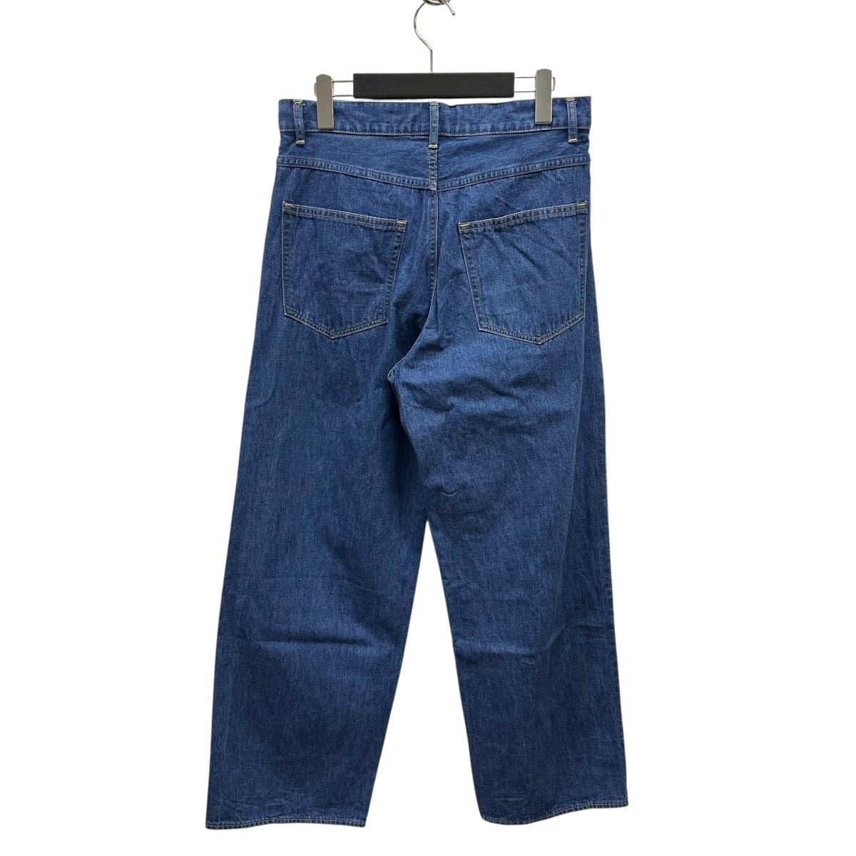 パンツ SELVEDGE LIGHT OZ DENIM BELTED PANTS AURALEE) SELVEDGE LIGHT OZ DENIM BELTED PANTS (A25SP02SD