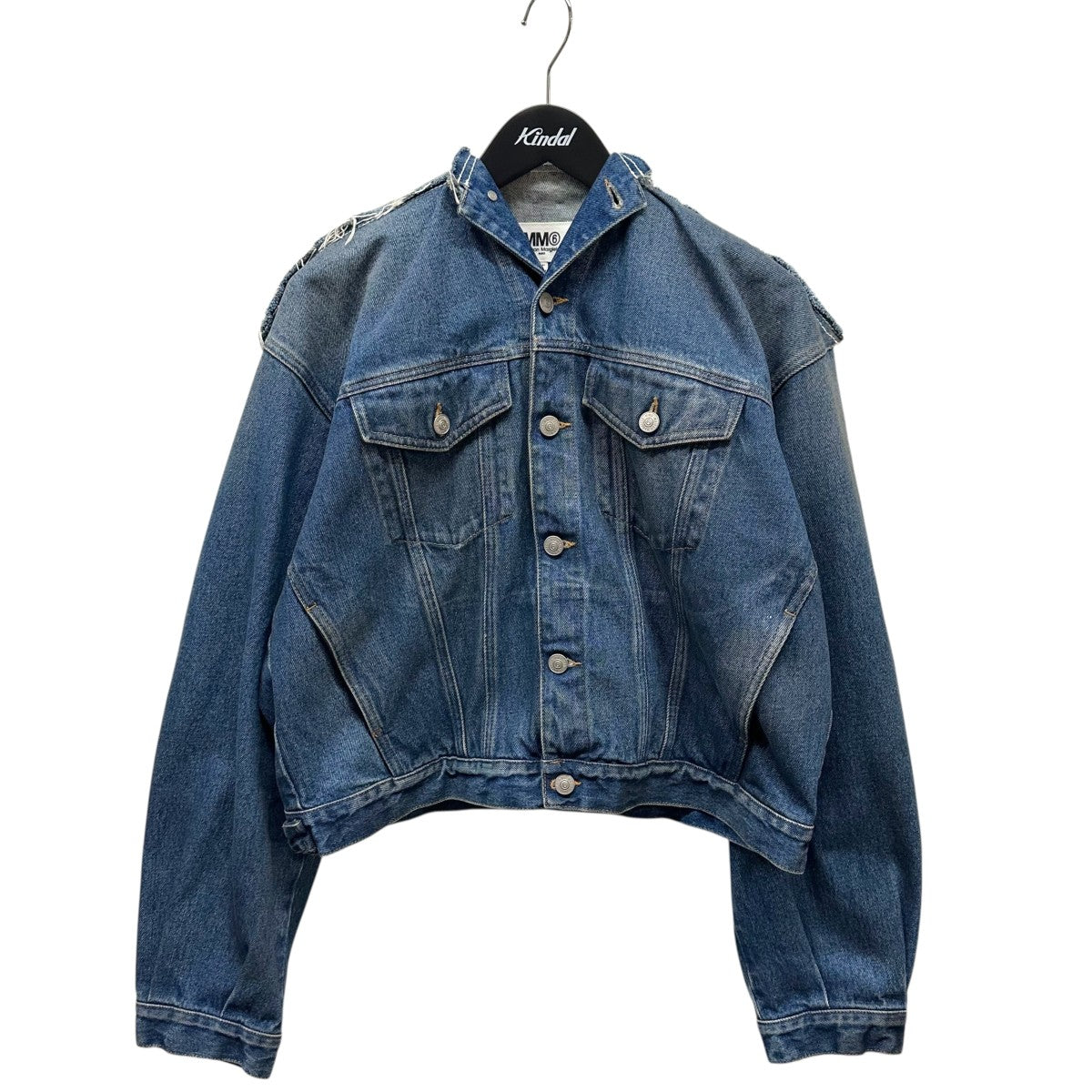 メゾン マルジェラ Maison Margiela ハの字 デニムジャケット Maison Margiela(メゾンマルジェラ) 20SS再構築デニムジャケット