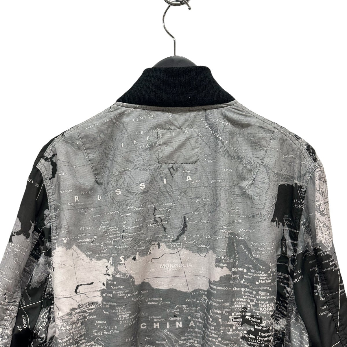 sacai(サカイ) WORLD MAP BLOUSONジップブルゾン20-02300M 20