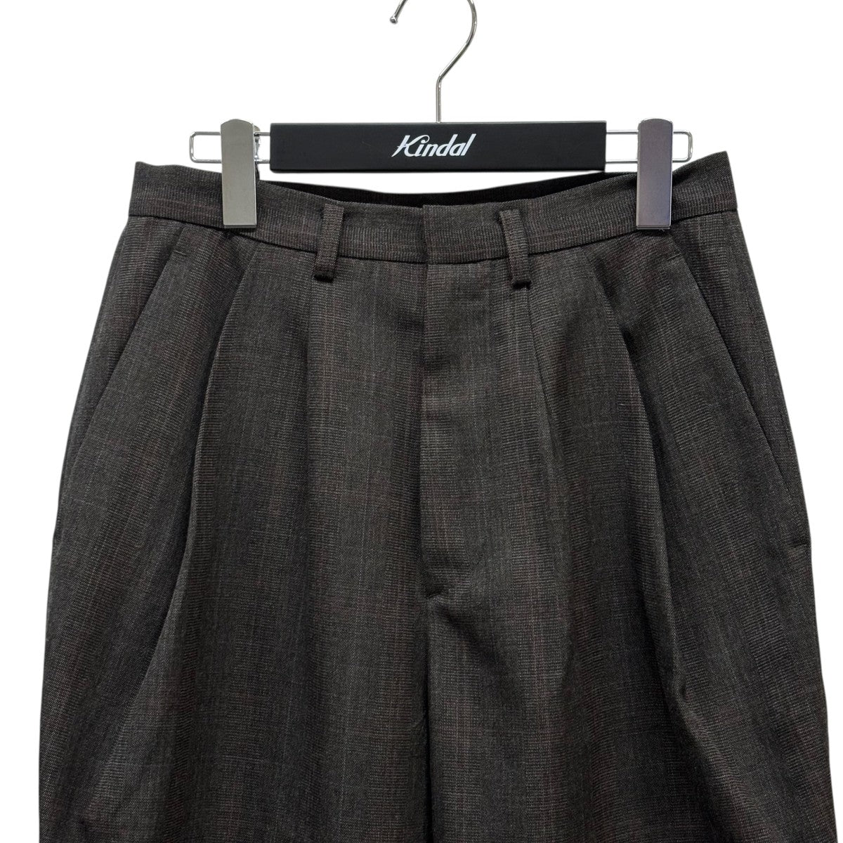 Dulcamara(ドゥルカマラ) チェックスラックス ブラウン サイズ 0