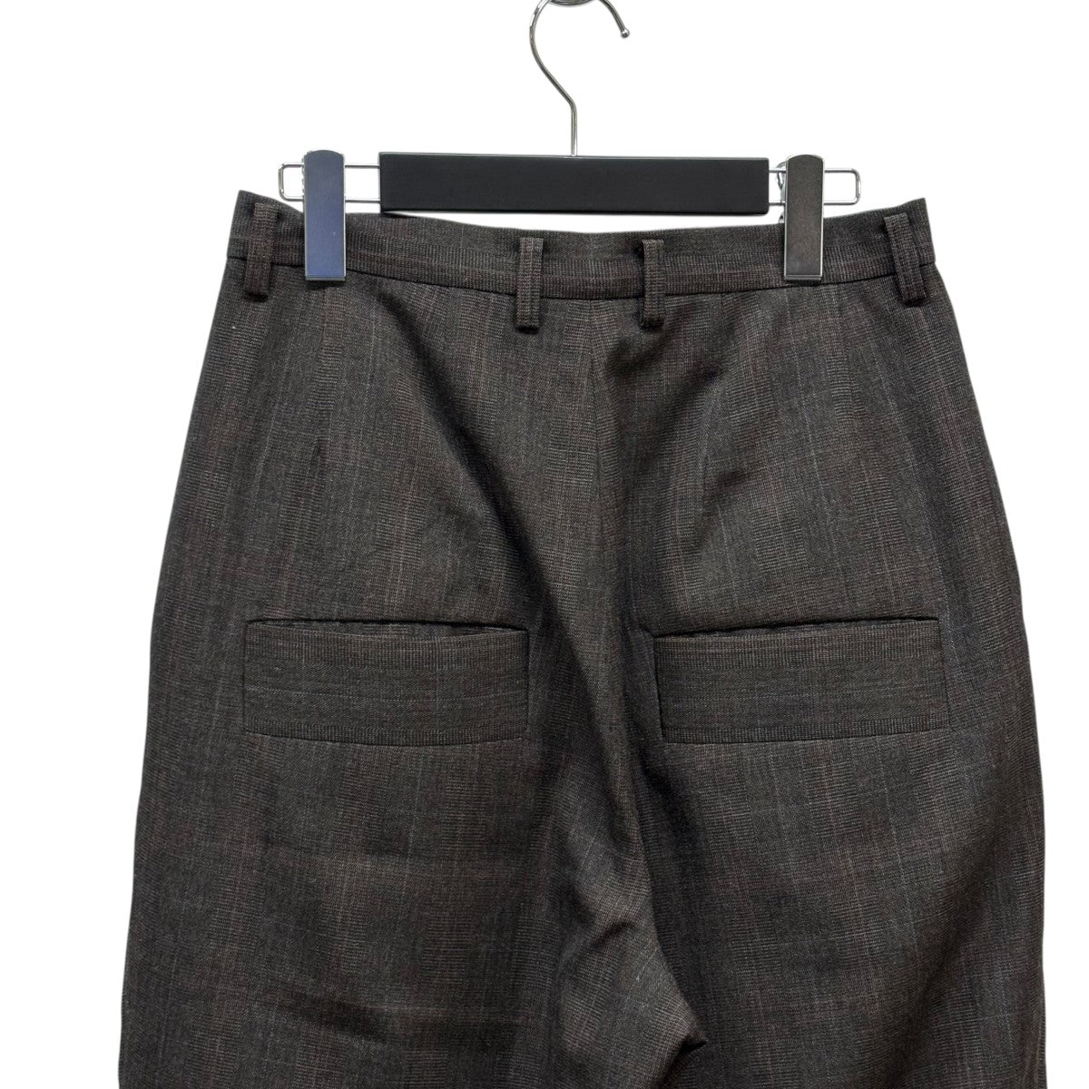 Dulcamara(ドゥルカマラ) チェックスラックス ブラウン サイズ 0