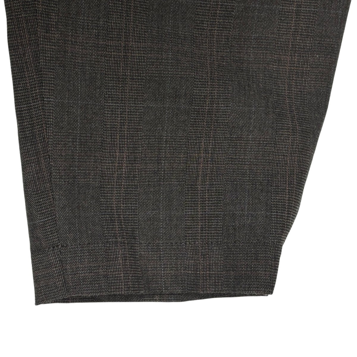 Dulcamara(ドゥルカマラ) チェックスラックス ブラウン サイズ 0